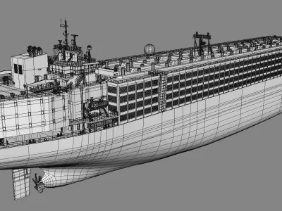 Livestock Carrier 03 3D model