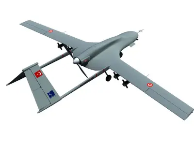 TURKISH BAYKAR UAVs and DRONEs  3D model