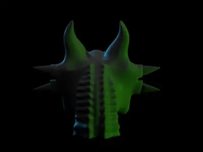 Dragon Head 3D model 3
