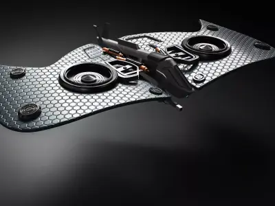 Drone 3D model UV Mapped