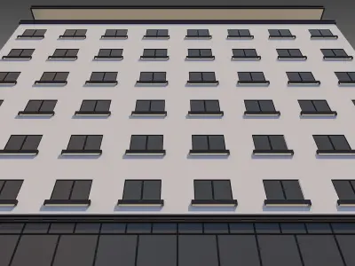Commercial Building 002 3D model