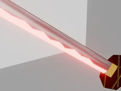  Katana Samurai 3D model