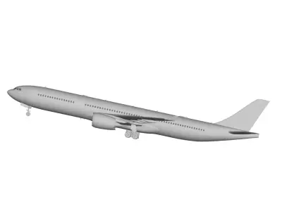 Airbus A330 3D model buy
