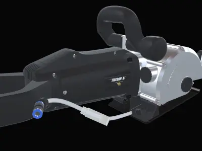 Wall Slotting Machine 3D model