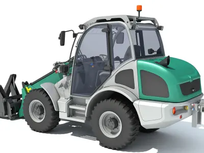 Wheel Loader 3D model