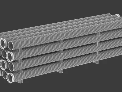 Pipe Deposit 3D model