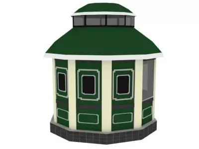 Shedd clock tower Free 3D model