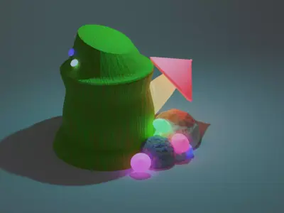 first Free 3D model