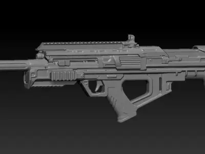 BAL 27 COD MW3 AW 3D model