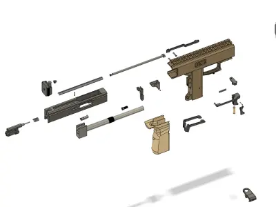 STURM PISTOL 3D model