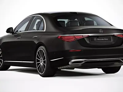 2021 Mercedes-Benz S-Class Short 3D model
