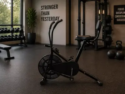 Indoor Exercise Bike Equipment Model 3D model