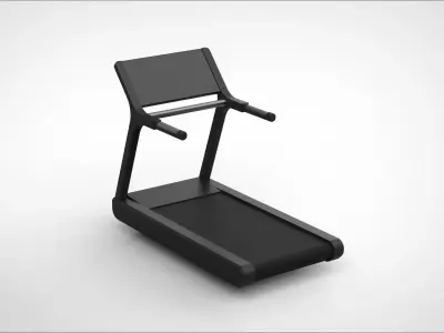 running machine 3D model