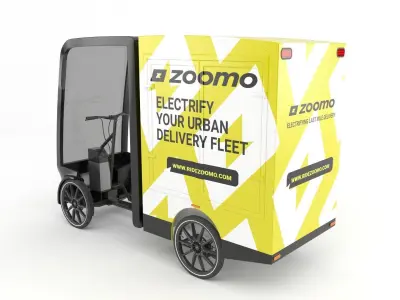 Zoomo Cargo e-bike 3D model