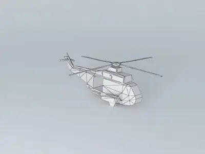 Helicopter СН 53 Free 3D model