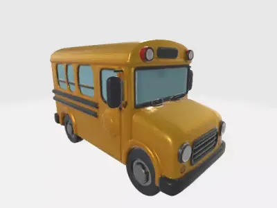 Shcool bus 3D model