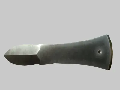 Throwing Knife Low-poly 3D model purchase