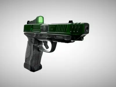 PISTOL 10mm  3D model