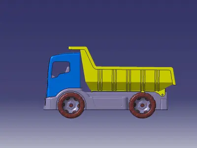 Truck toy 3D print model buy