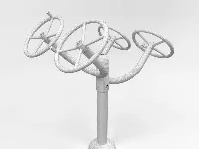 Gym Outdoor 4 3D model
