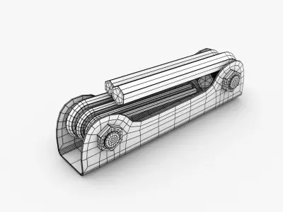 Allen Wrench Tool 3D model