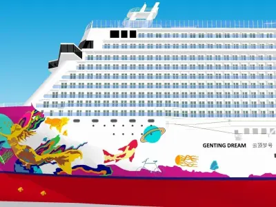 genting dream 3D model