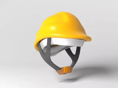 safety hat 3D model