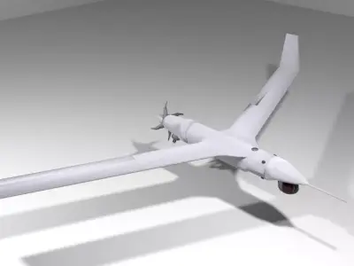 Drone - UAV Scan Eagle 3D model