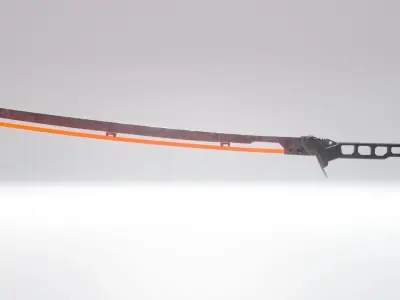 Cyberpunk Katana Free low-poly 3D model purchase