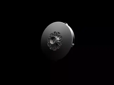 Axial Flux Coreless Motor 3D model