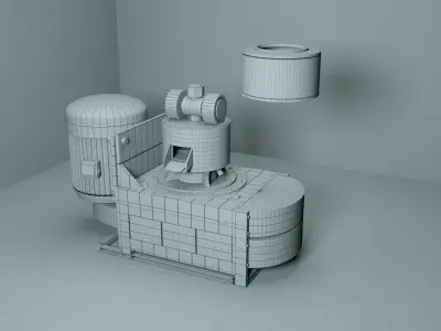 wood pellet machine Skj-350 Free 3D model