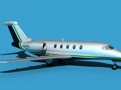 Cessna Citation 650 III V11 3D model