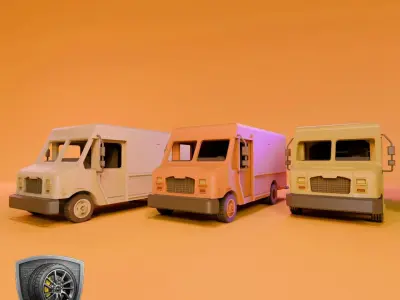 Cool Van MT45 - Printable 3d model - STL files - Personal Use Free 3D print model V1
