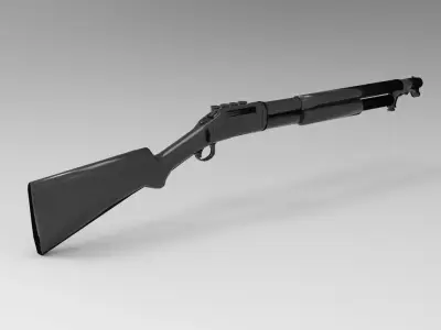 M37 Shotgun 3D model