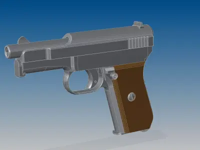 Mauser 1914 3D model