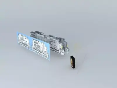 How to Make a Dash 9 Stage 4 Free 3D model