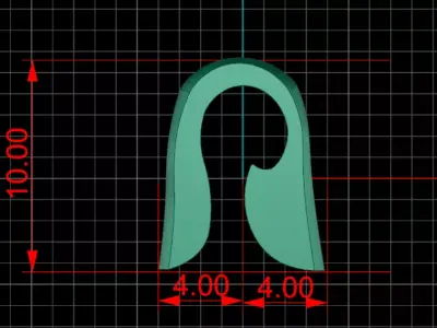 Pin 3D Free 3D print model