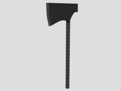 Hicking Axe 3D model