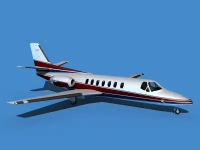 Cessna Citation V 560 Encore V07 3D model