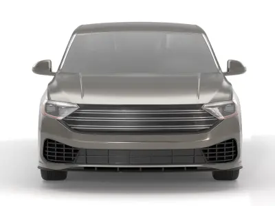 Generic Sedan 02 3D model