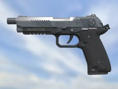 Pistol Burst-Single Fire Splinter 18 3D model