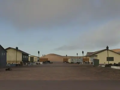 Abandoned Housing Complex 3D model