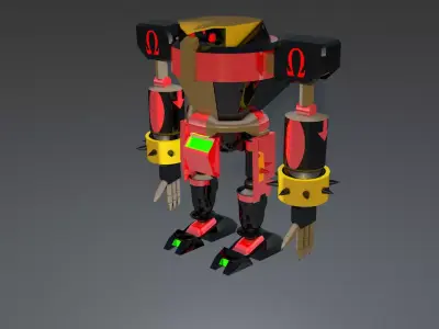 Omega E-123 3D model