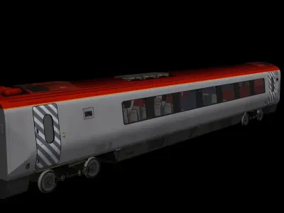 Voyager 220 Train 3D model