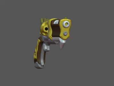 Fantasy Gun 3D model purchase