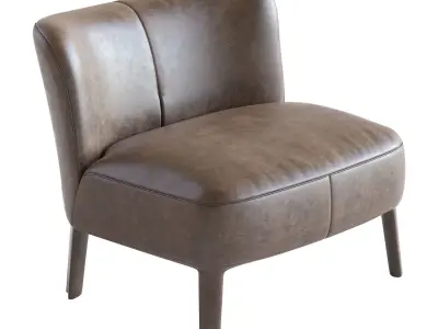 Febo Low Armchair 3D model purchase