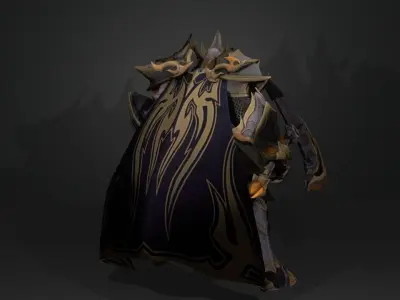 boss knight 3D model