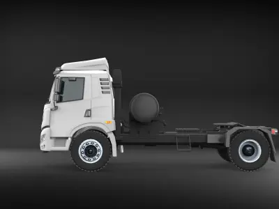 Truck Model 3D model purchase