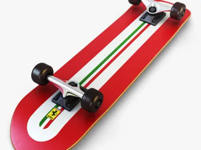 Skateboard v 3 3D model
