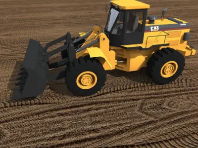 Caterpillar T530 Free 3D model